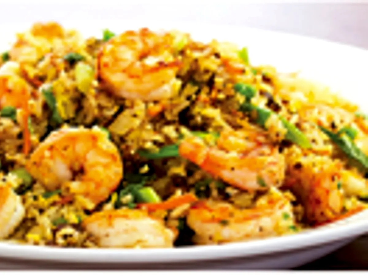 Shrimp fried rice